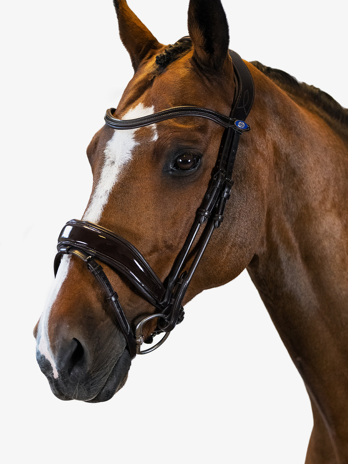 Bridle Flying Change Deluxe Brown Leather