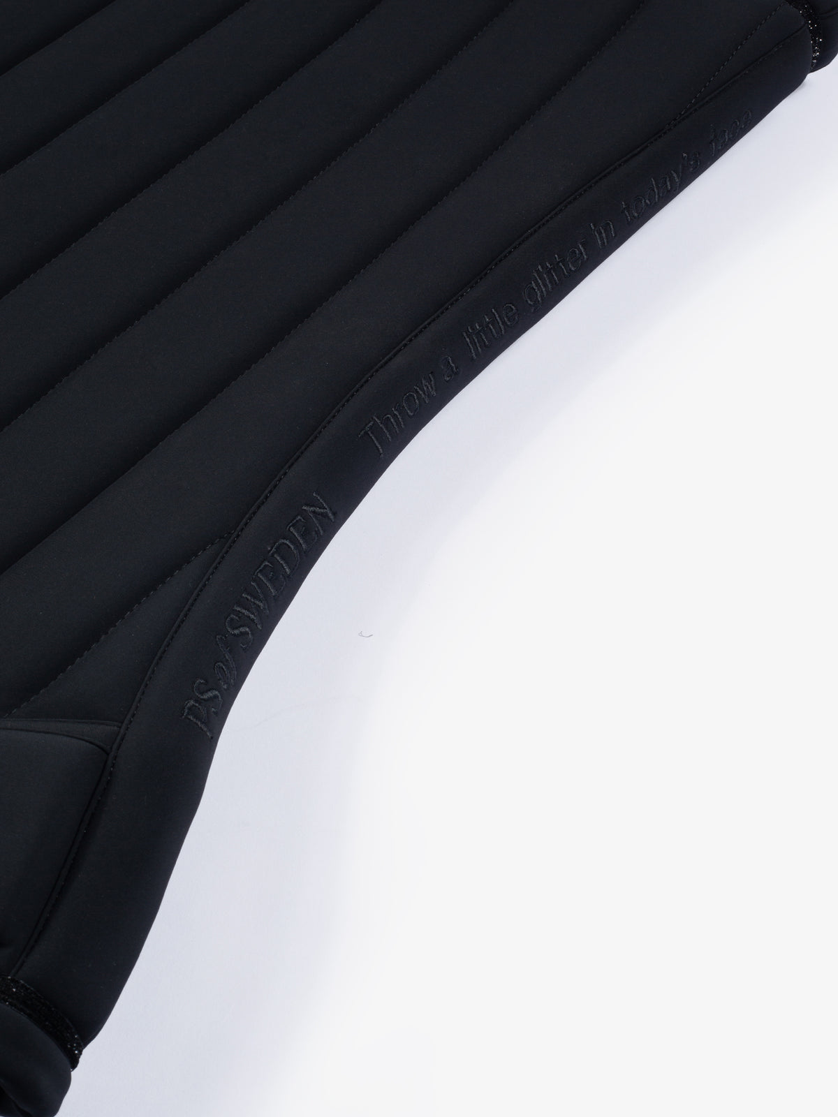 Stripe Jump Saddle Pad Black
