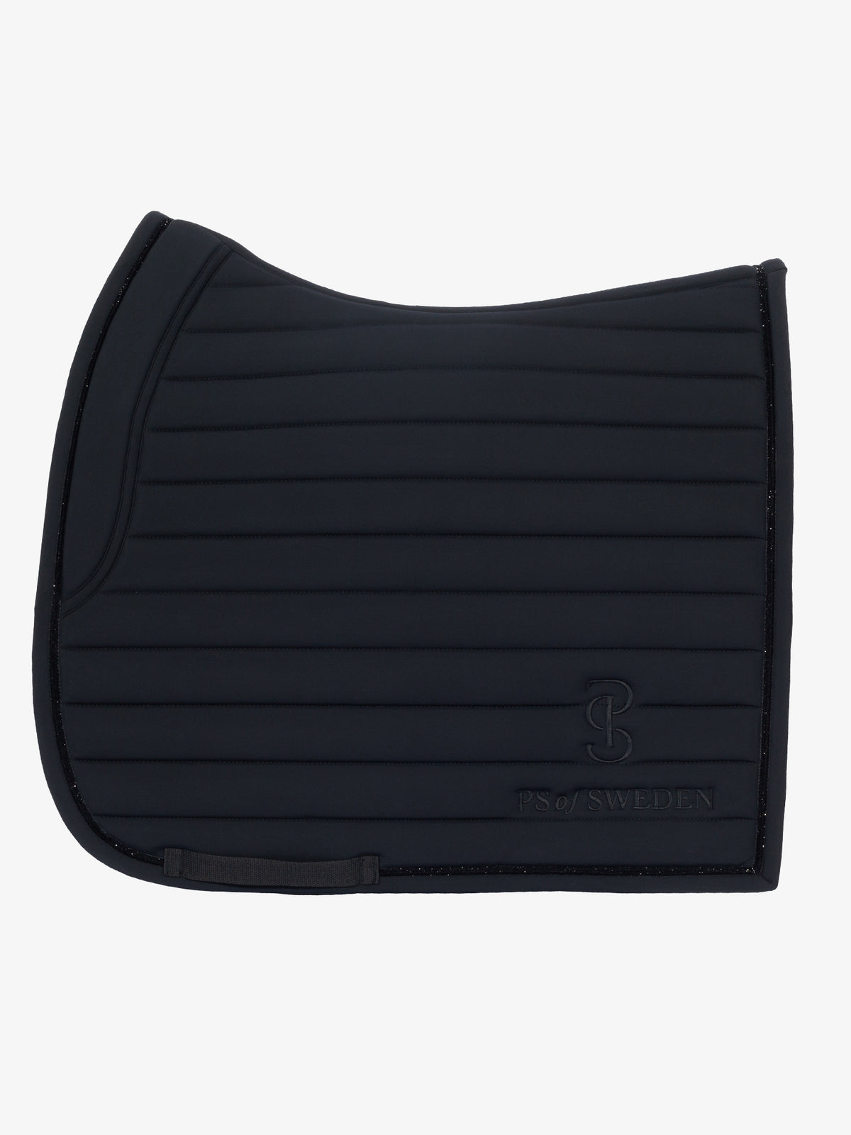 Stripe Dressage Saddle Pad Black