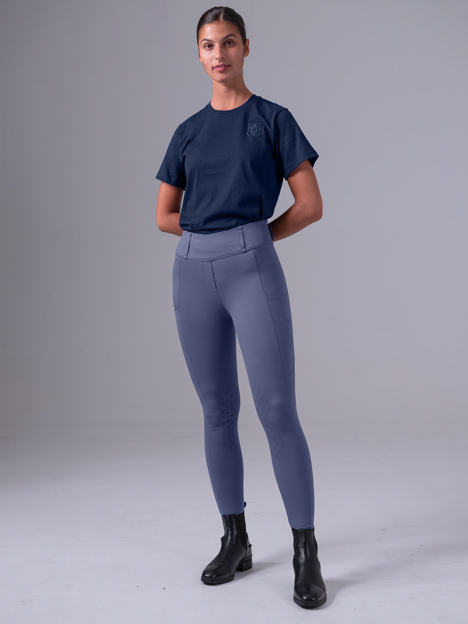 Katja HG Riding Tights - Purple Grape | PS of Sweden