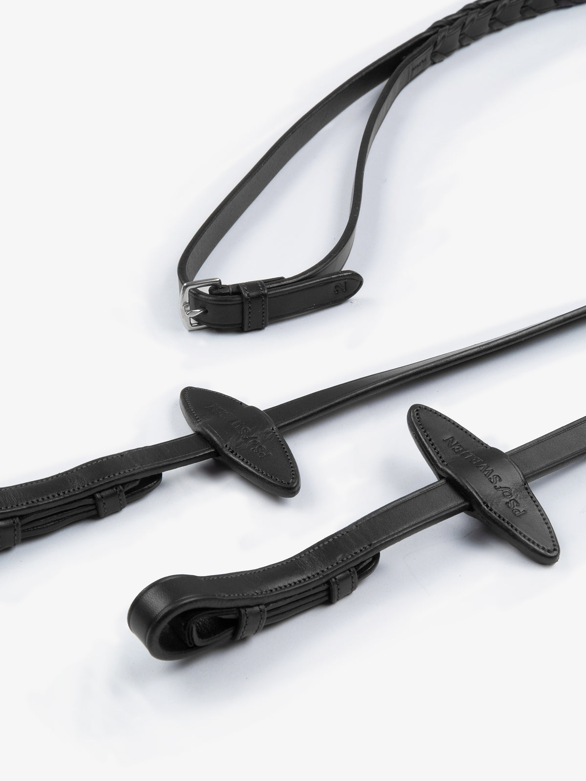 Reins Santa Fe Hunter Black Leather