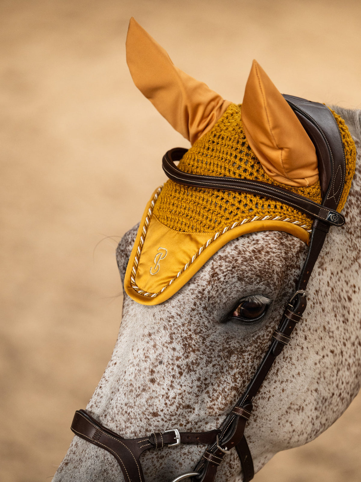 Saddle Pad Jump Signature - Old Gold