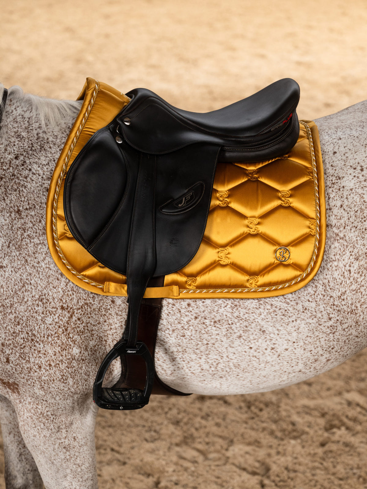 Saddle Pad Jump Signature - Old Gold