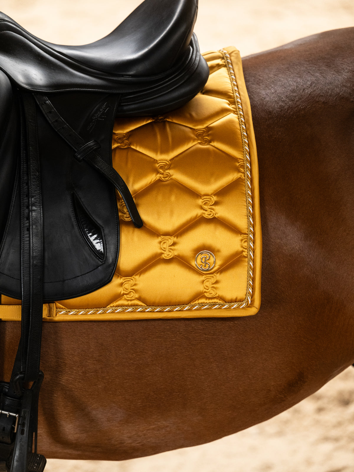Saddle Pad Dressage Signature - Old Gold