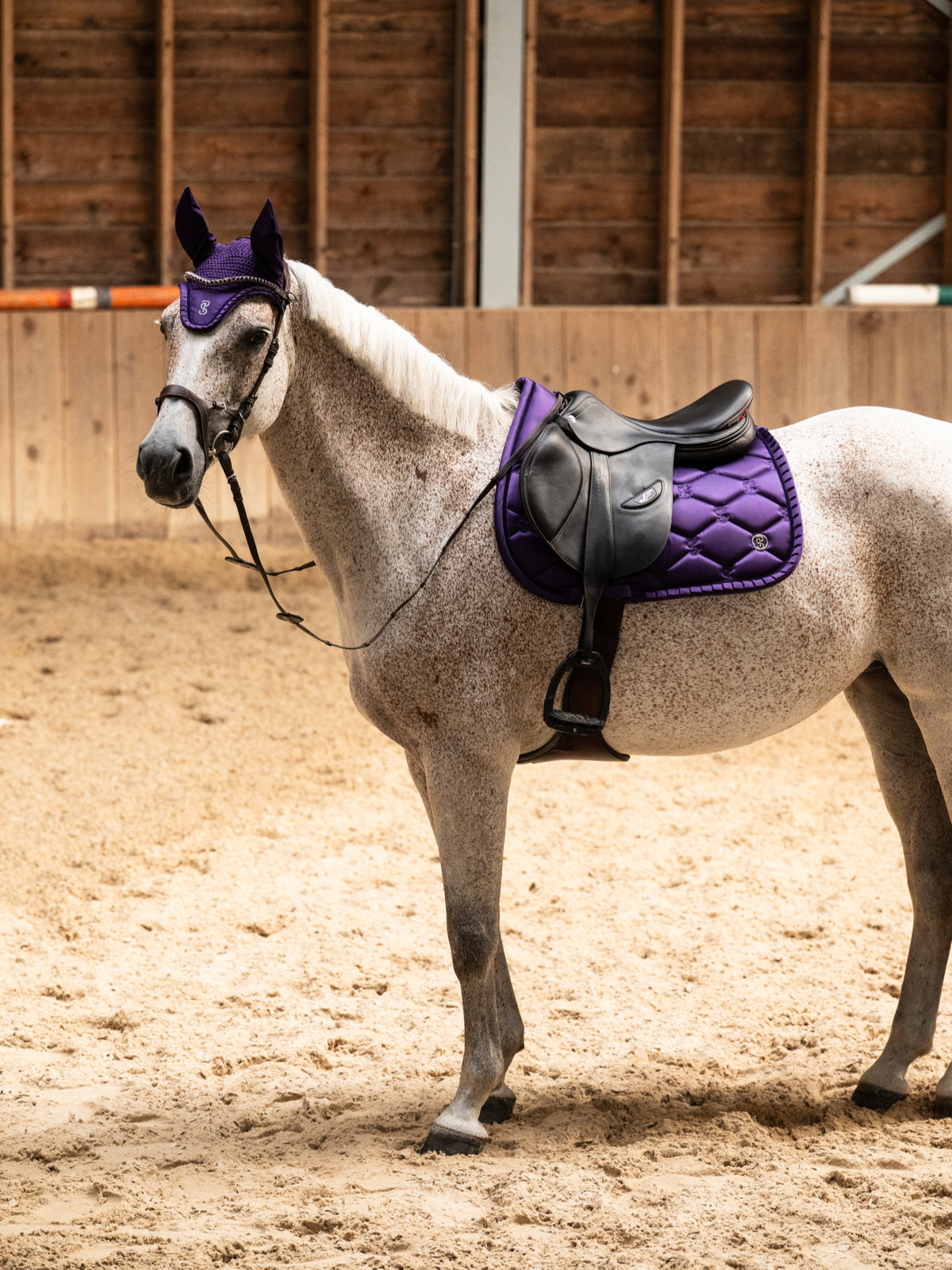 Saddle Pad Jump Ruffle - Eclipse Purple
