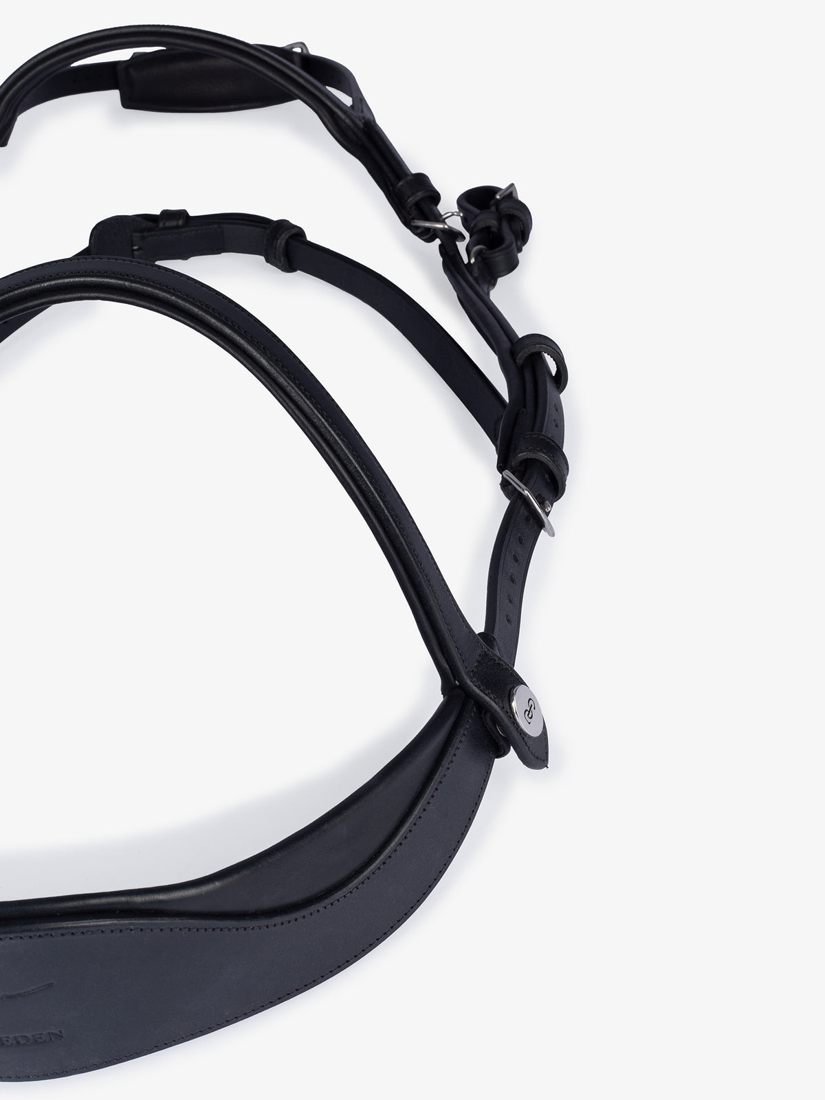 Bridle King Edward Black Leather