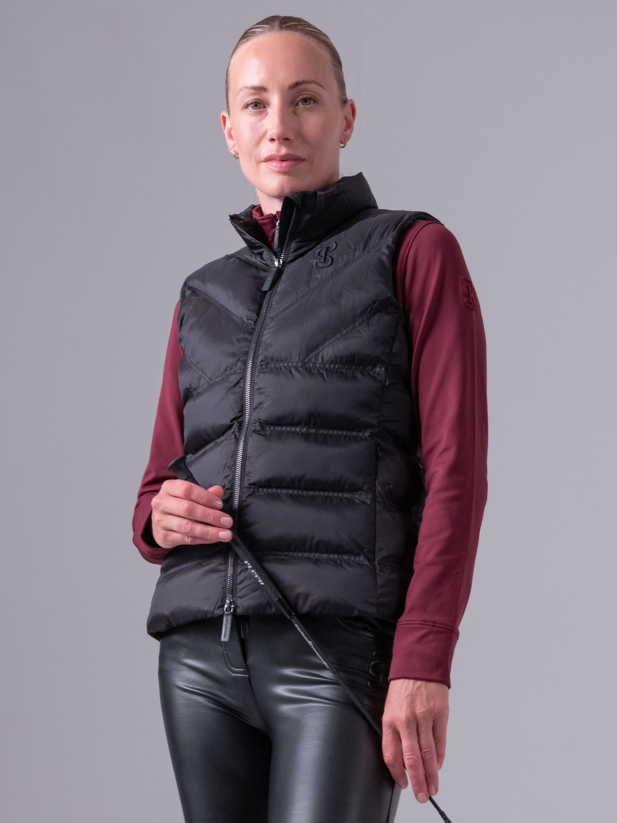 Lucy Puffer Vest Black