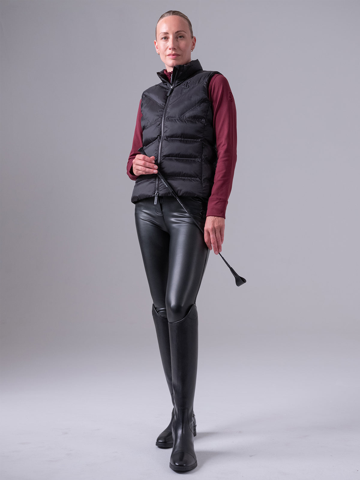 Lucy Puffer Vest Black