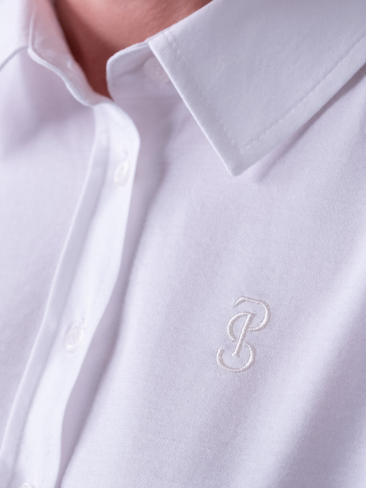 Rebecca Pique Shirt White