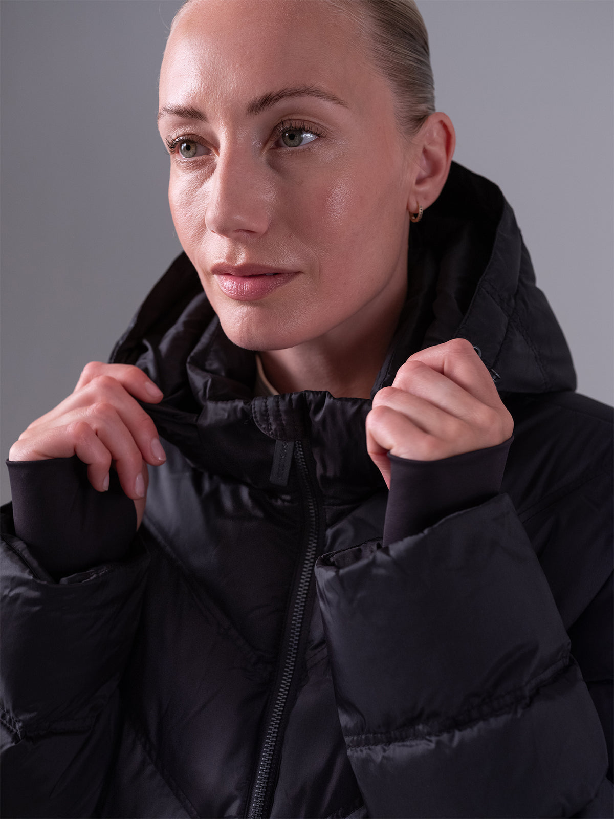 Penelope Puffer Jacket - Black
