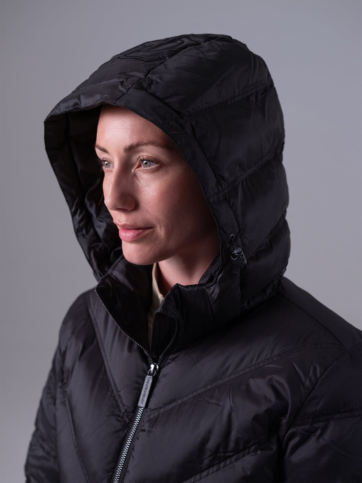 Penelope Puffer Jacket - Black