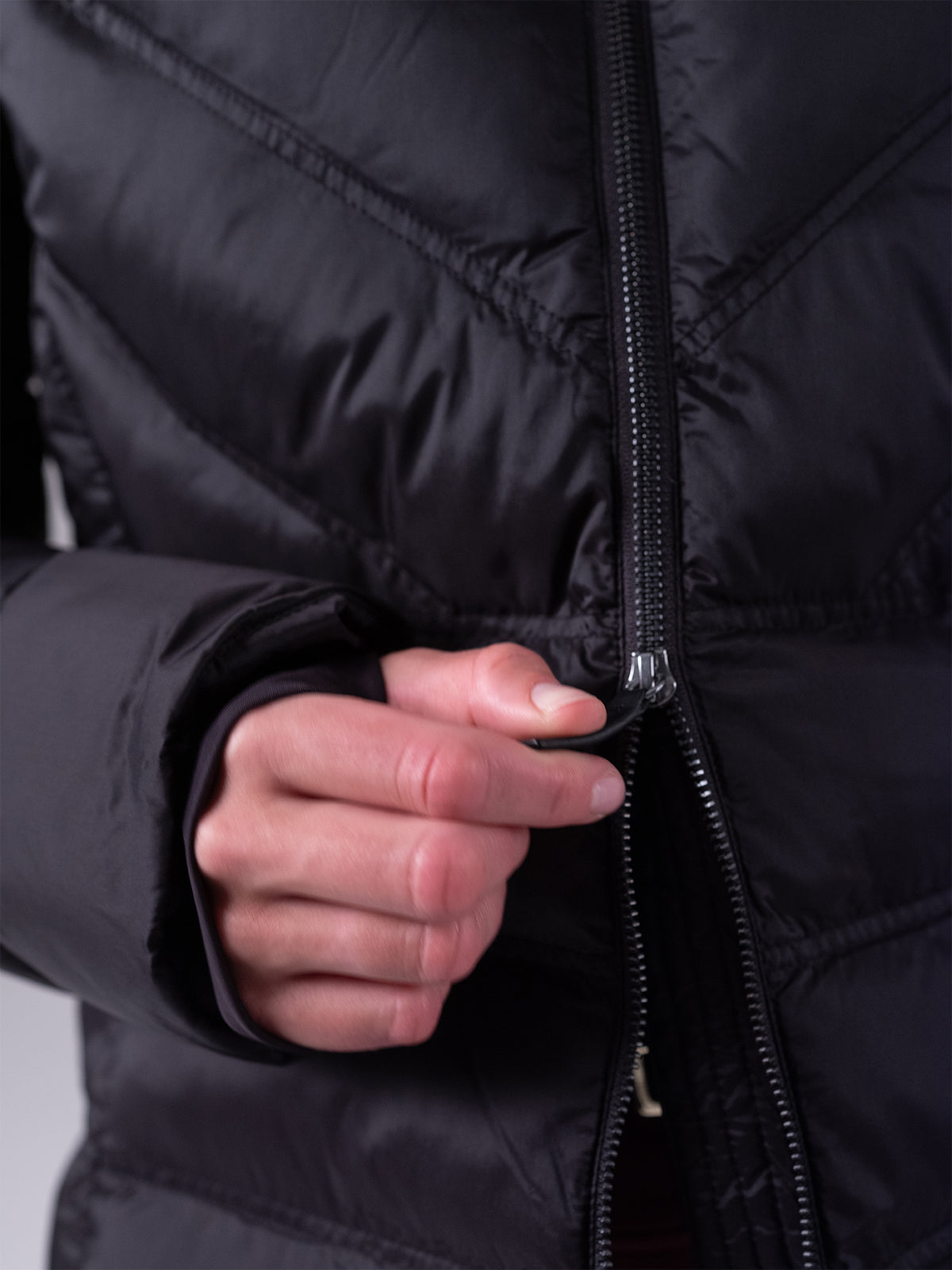 Penelope Puffer Jacket - Black