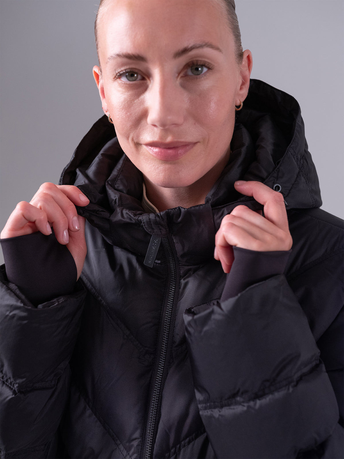 Penelope Puffer Jacket - Black