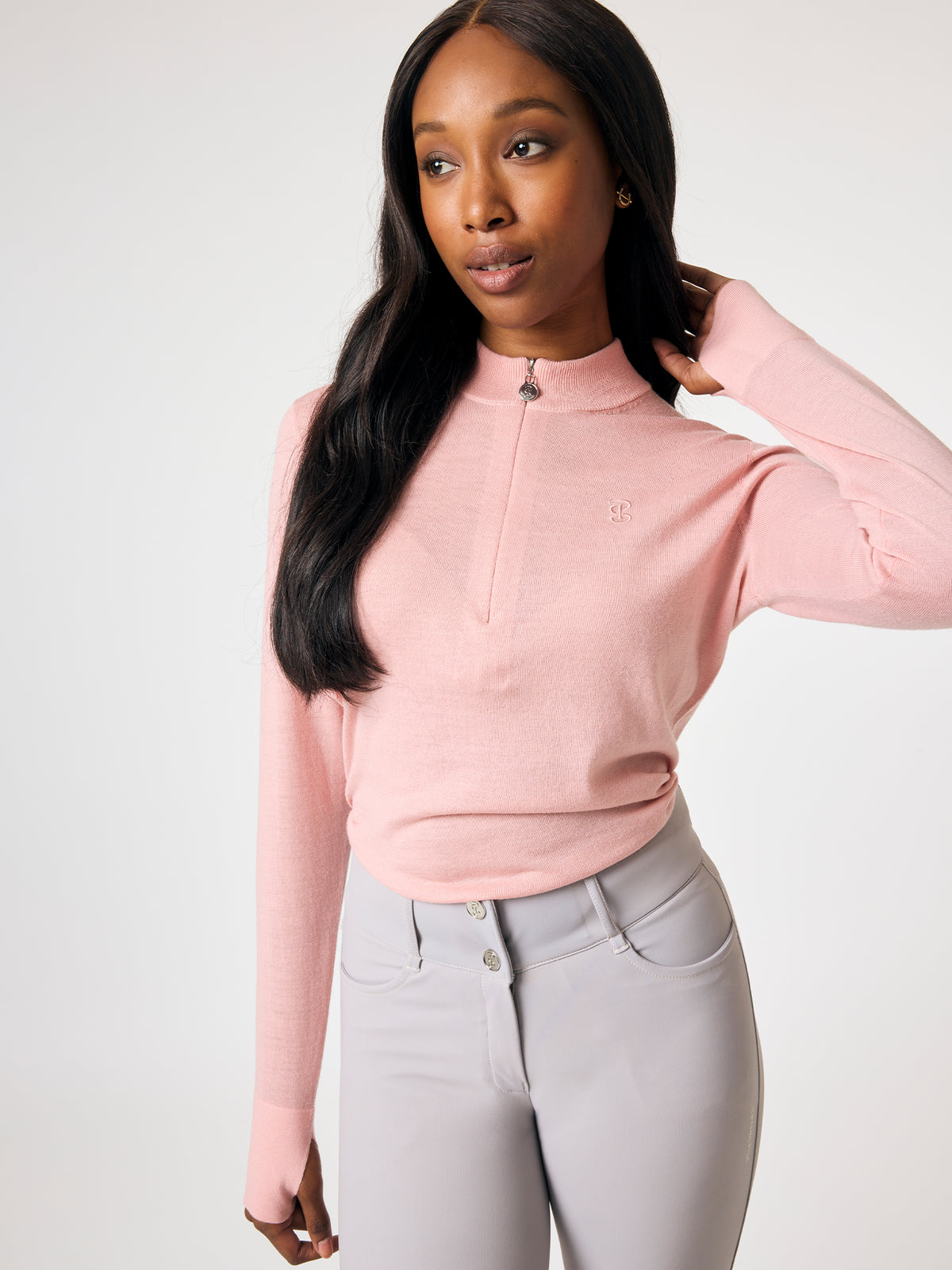 Erin Equimerino Base Layer Hortensia pink