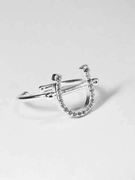 Pierced Horse Shoe Ring | PS of Sweden