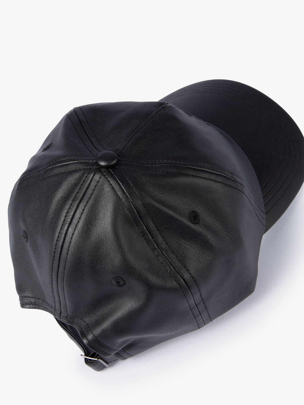 Caitlyn PU Cap Black