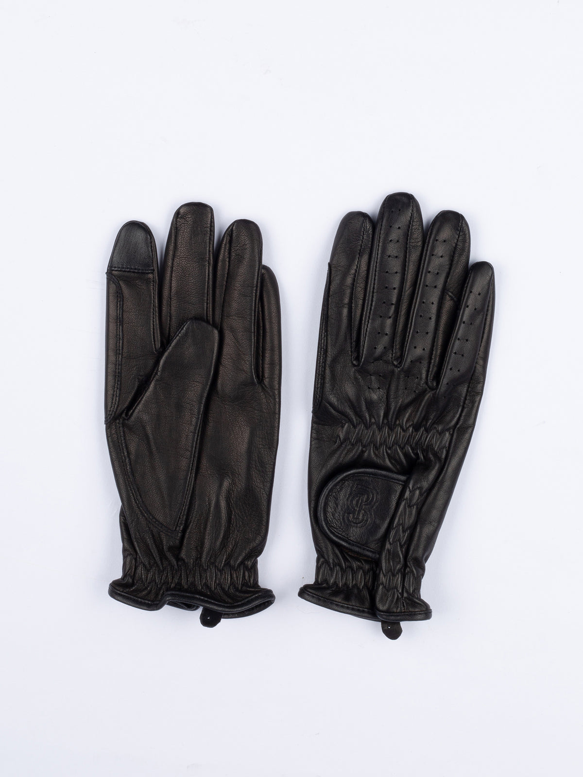 Men's Grip Riding Gloves - Black