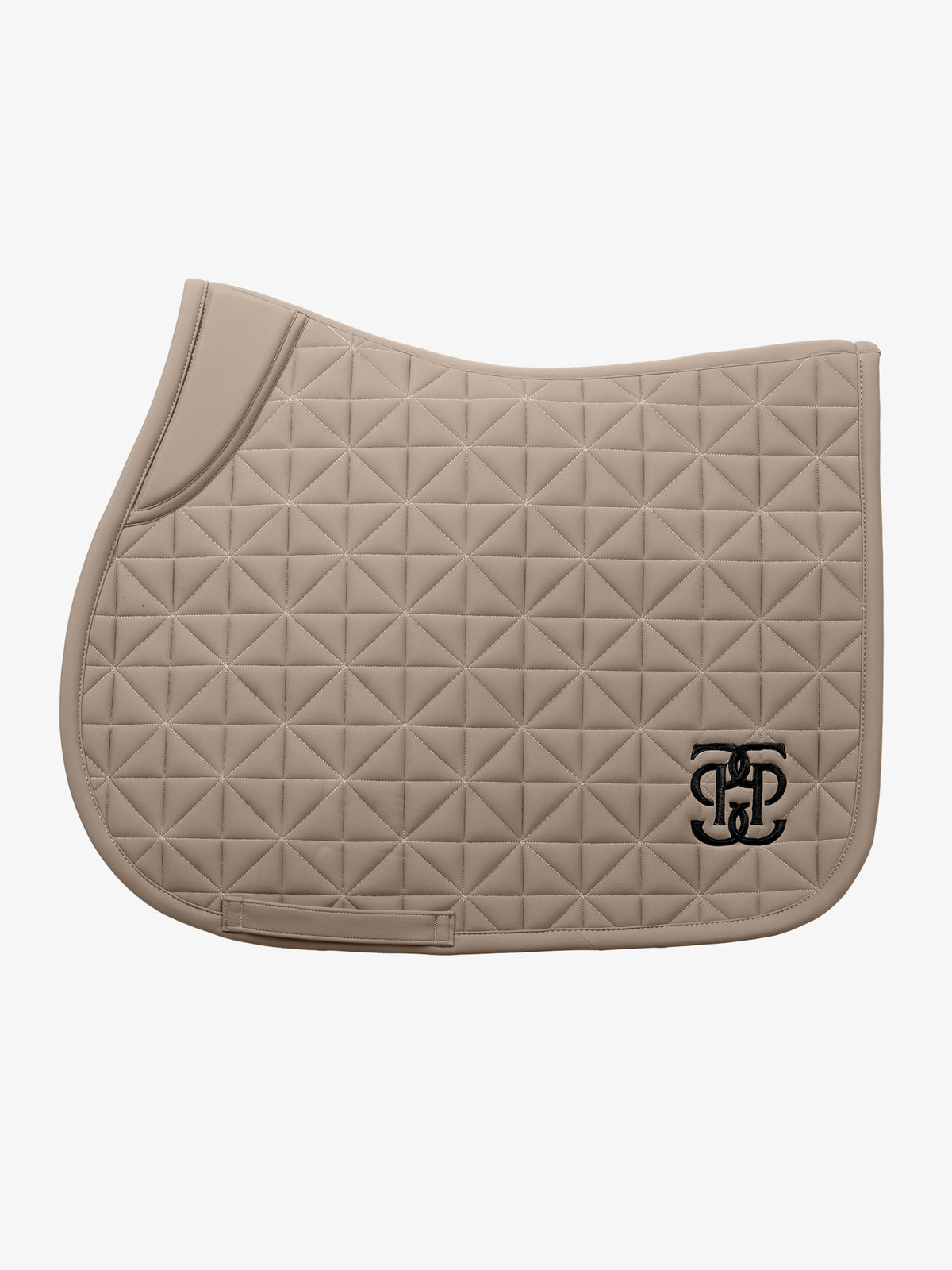 Diamond Quilt Jump Saddle Pad Latte