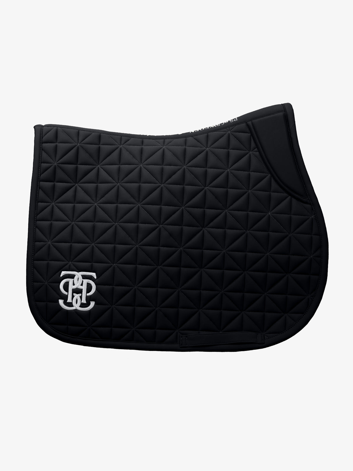 Diamond Quilt Jump Saddle Pad Black