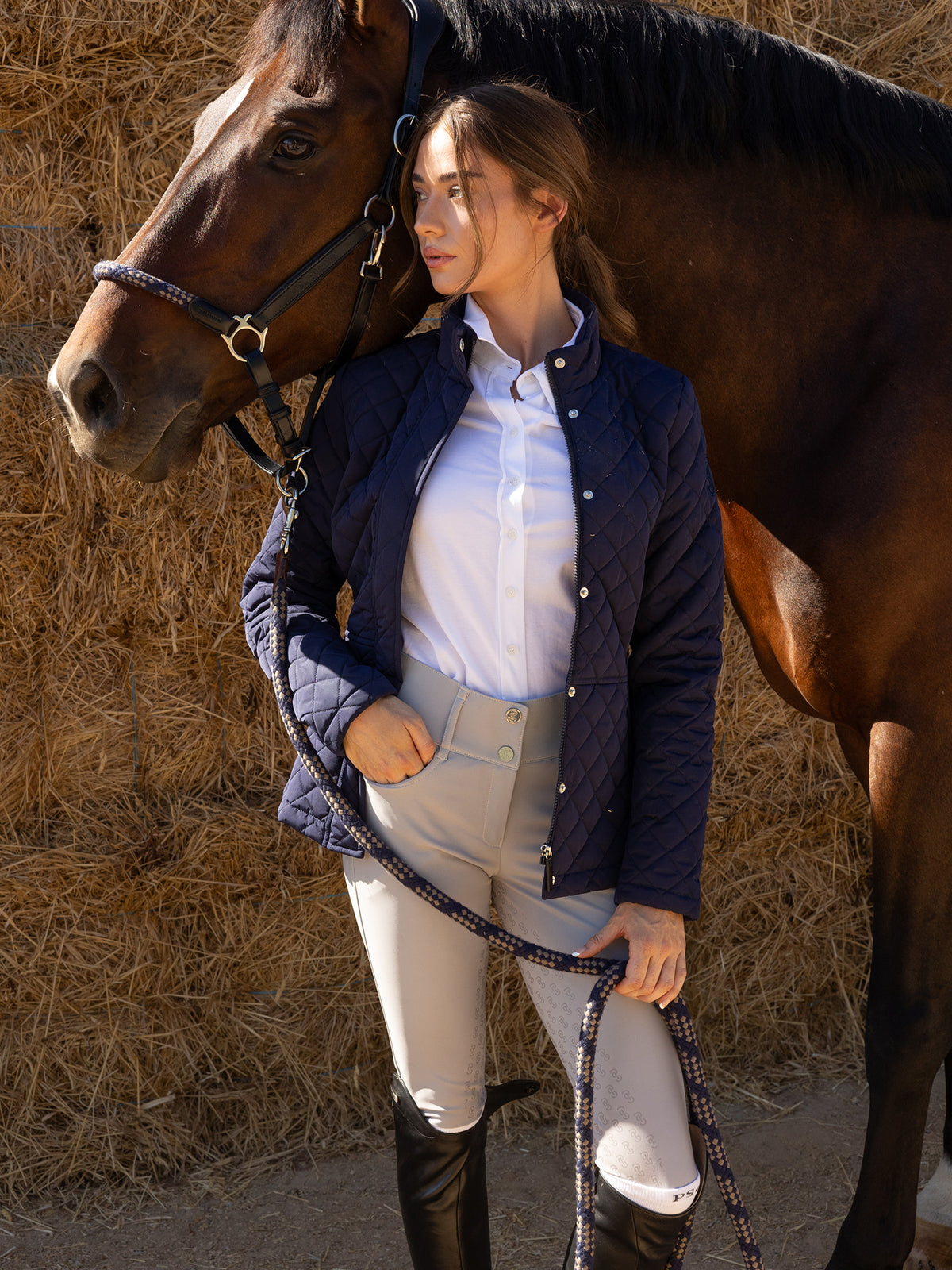 Lillian Quilted Jacke
