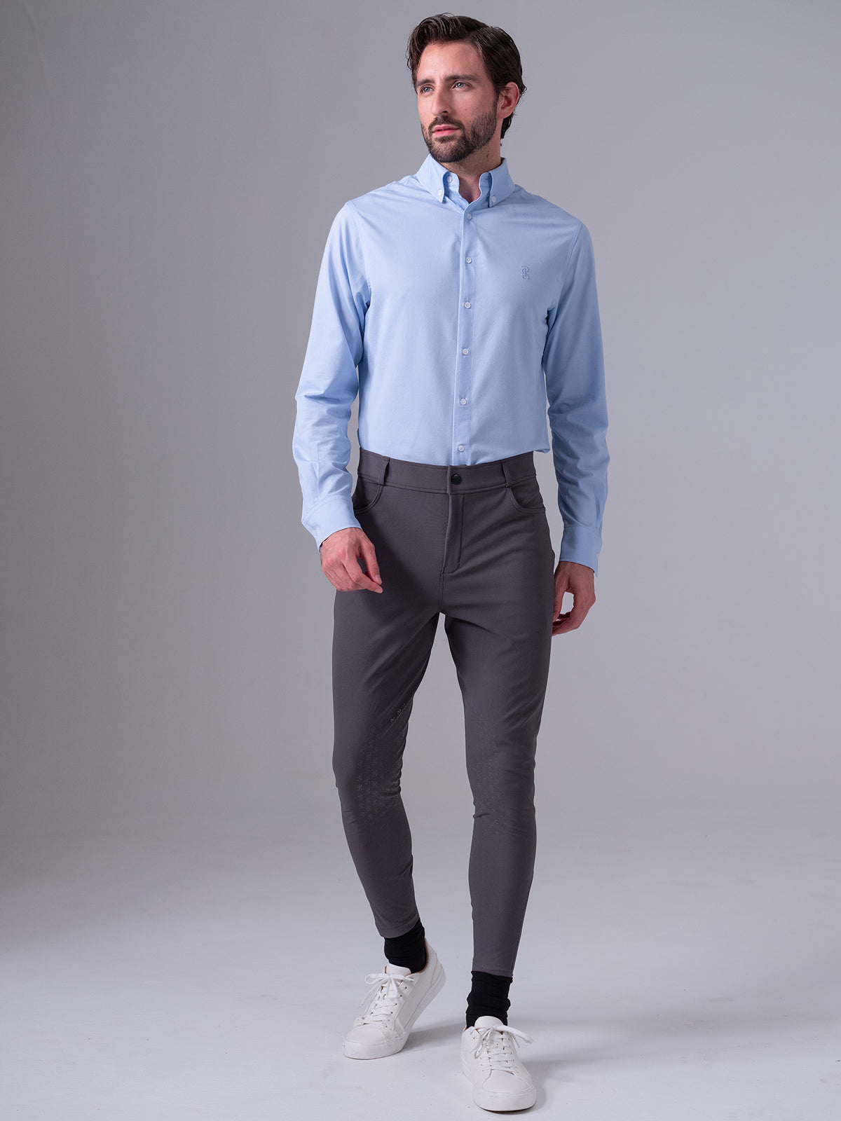 Roberto Pique Shirt Light blue