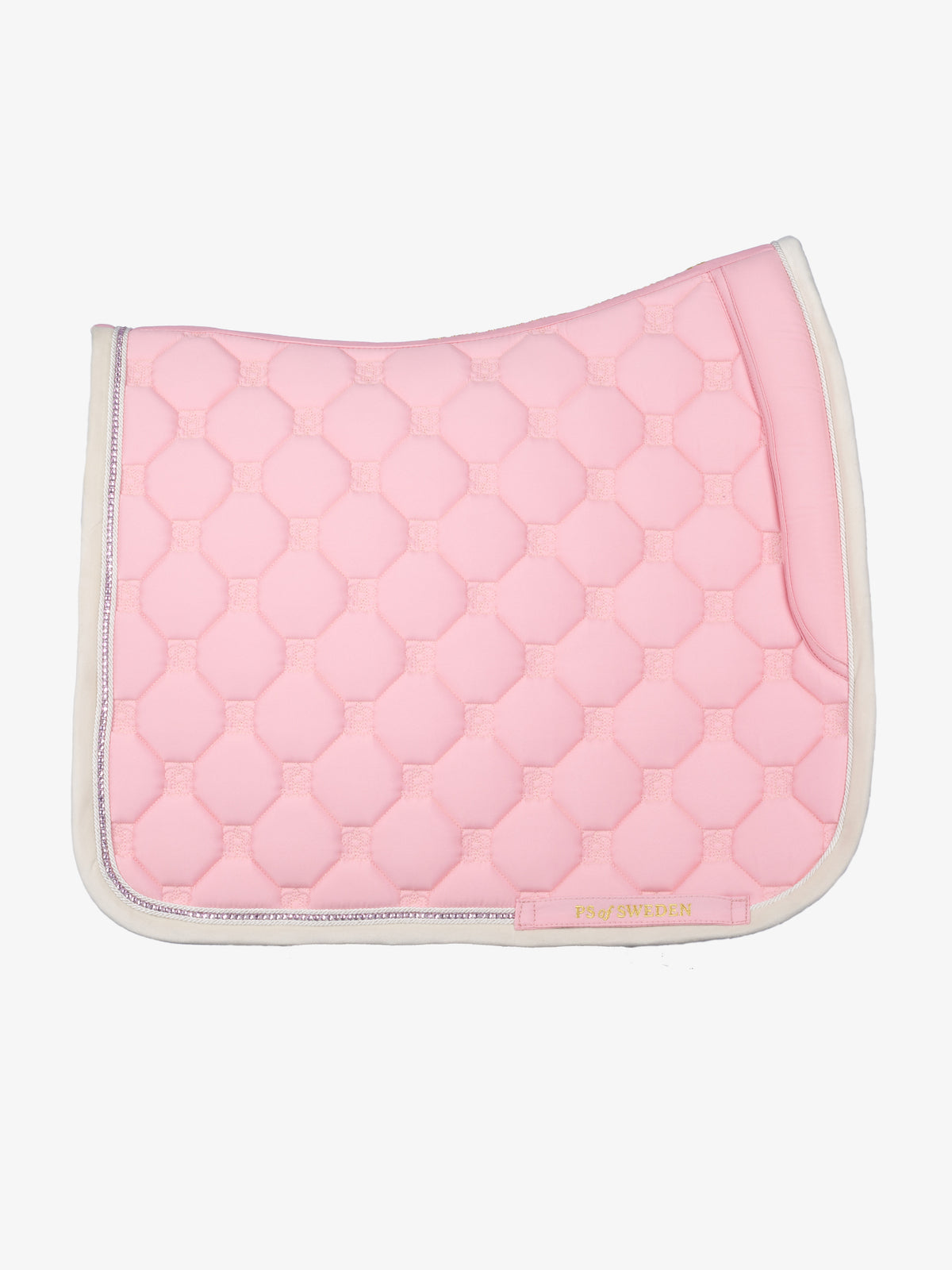 Vintage Monogram Dressage Saddle Pad Hortensia pink