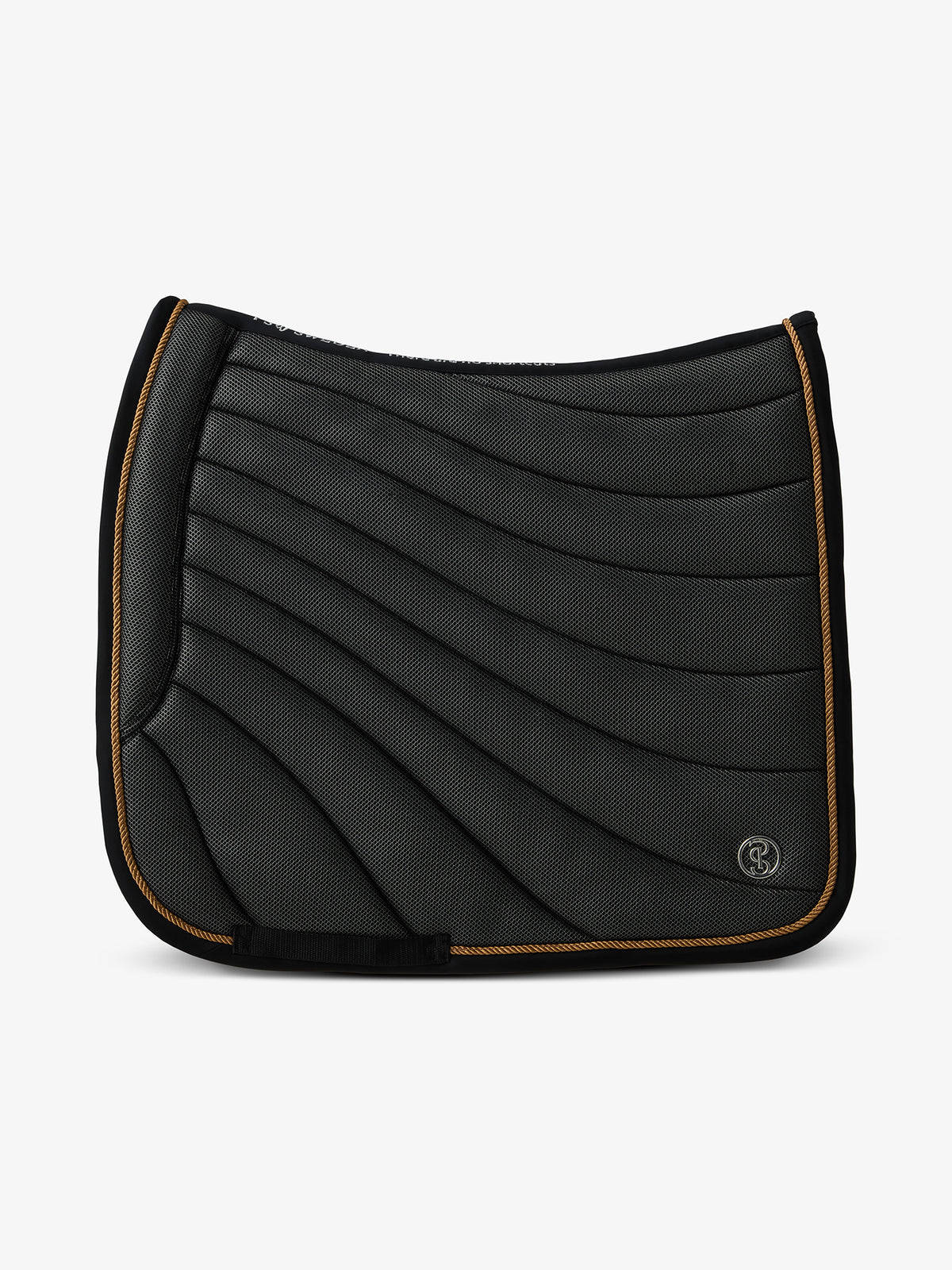 Airflow Mesh Dressage Saddle Pad Black