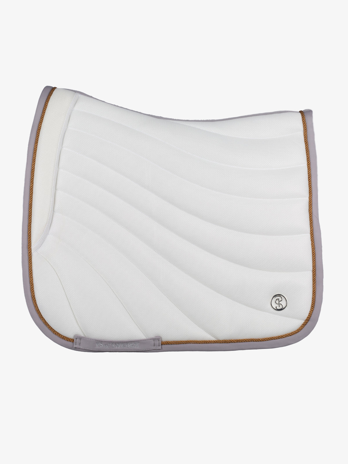 Airflow Mesh Dressage Saddle Pad White