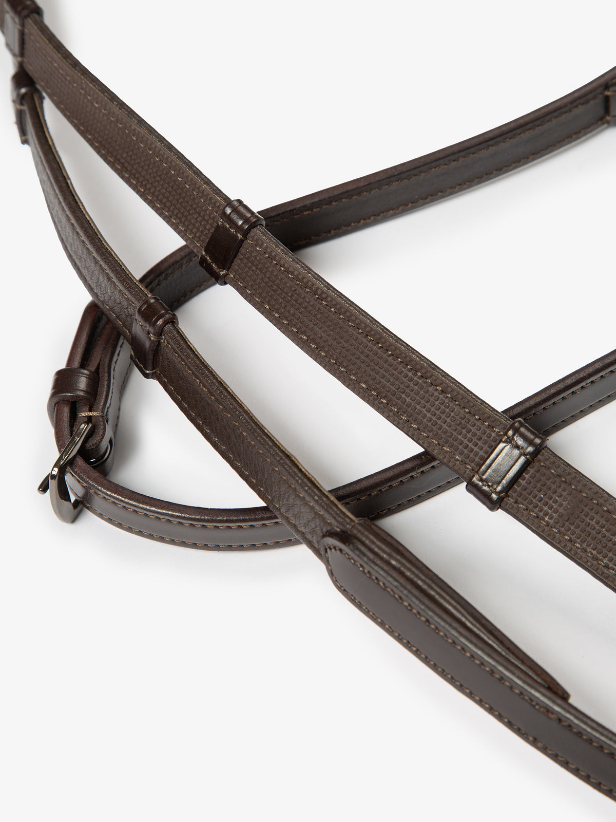 Reins Dressage Softy / Supergrip Flat Brown
