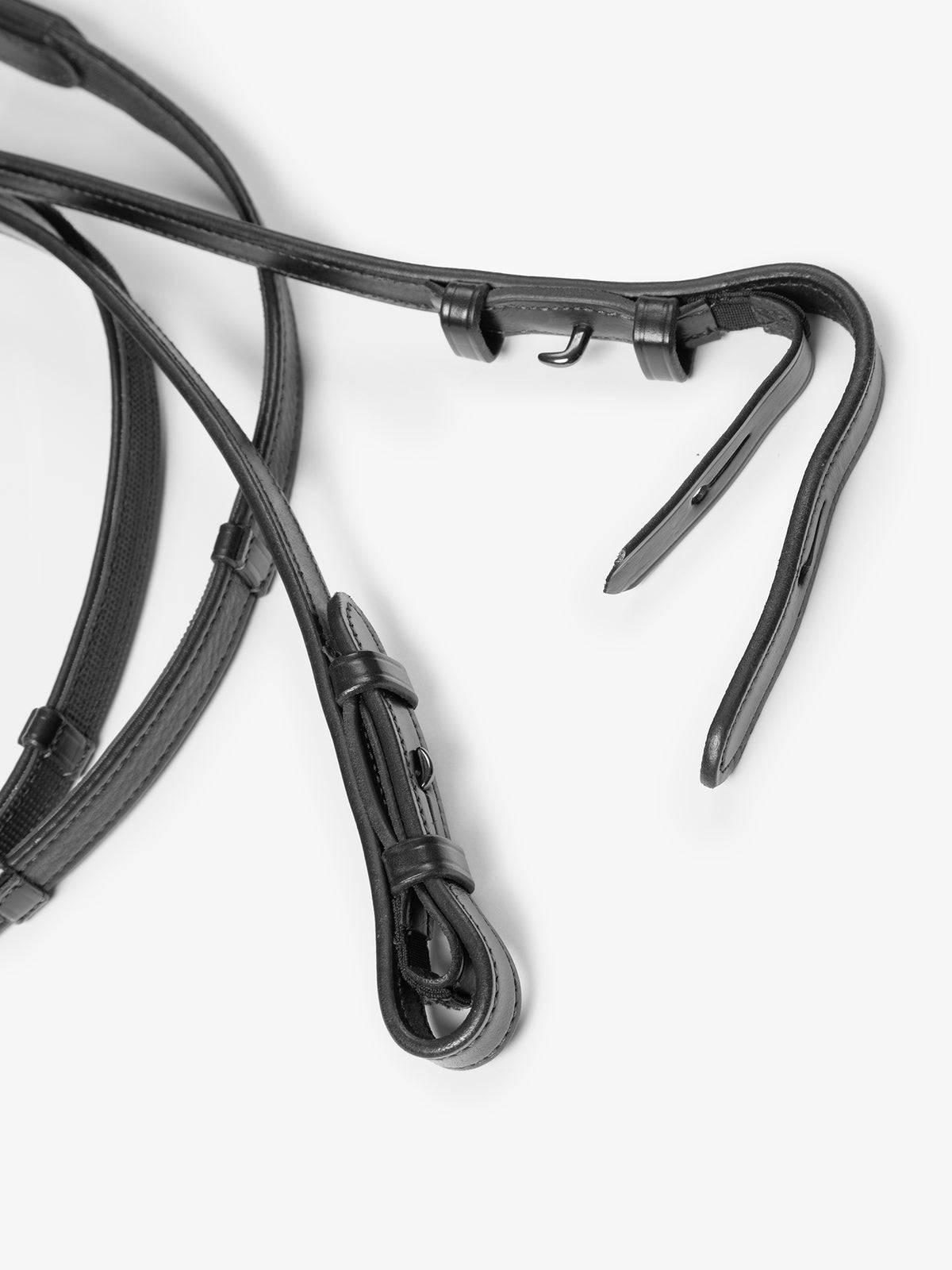 Reins Dressage Softy / Supergrip Flat Black