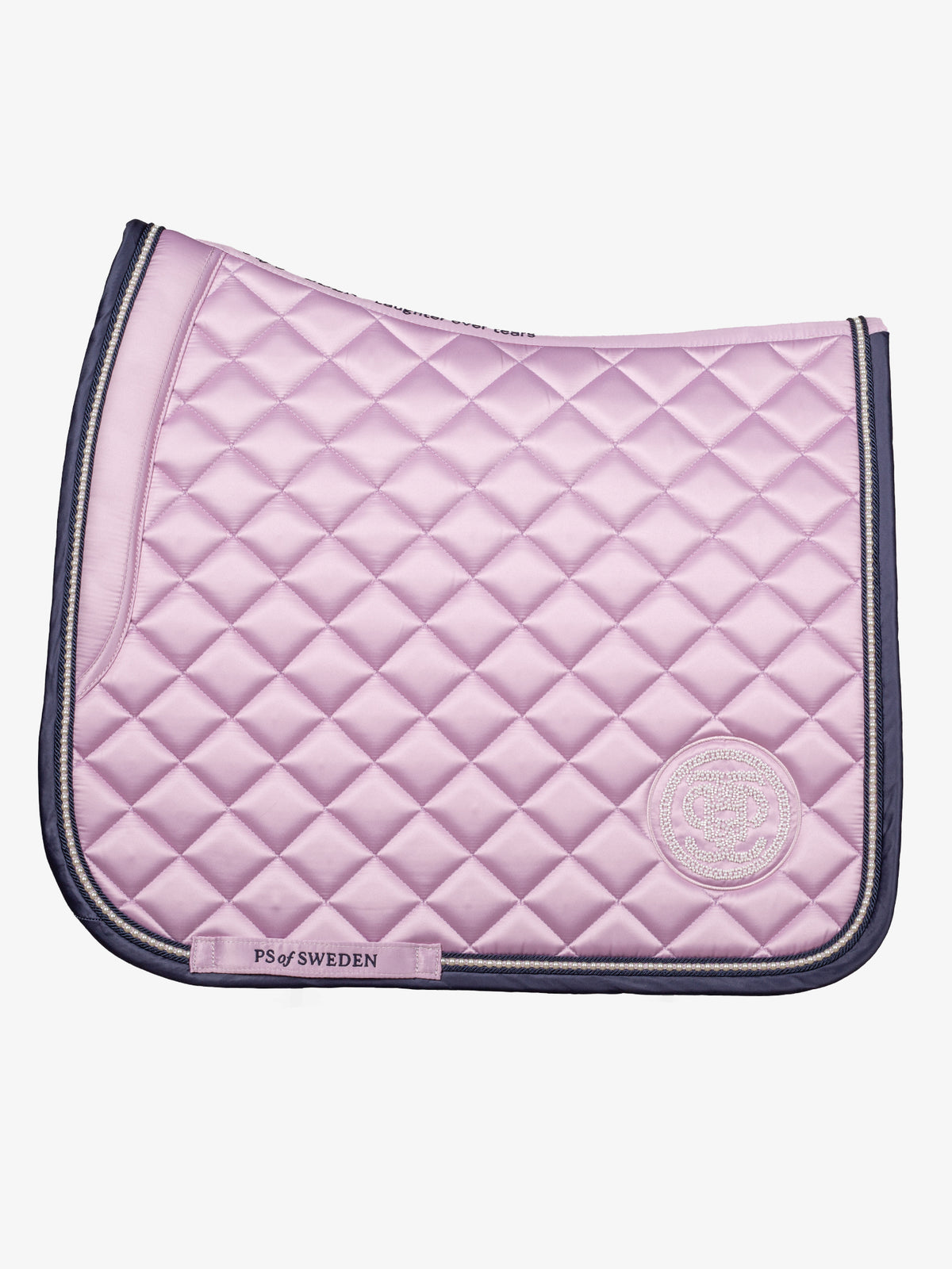Pearl Monogram Dressage Saddle Pad Frosted lilac
