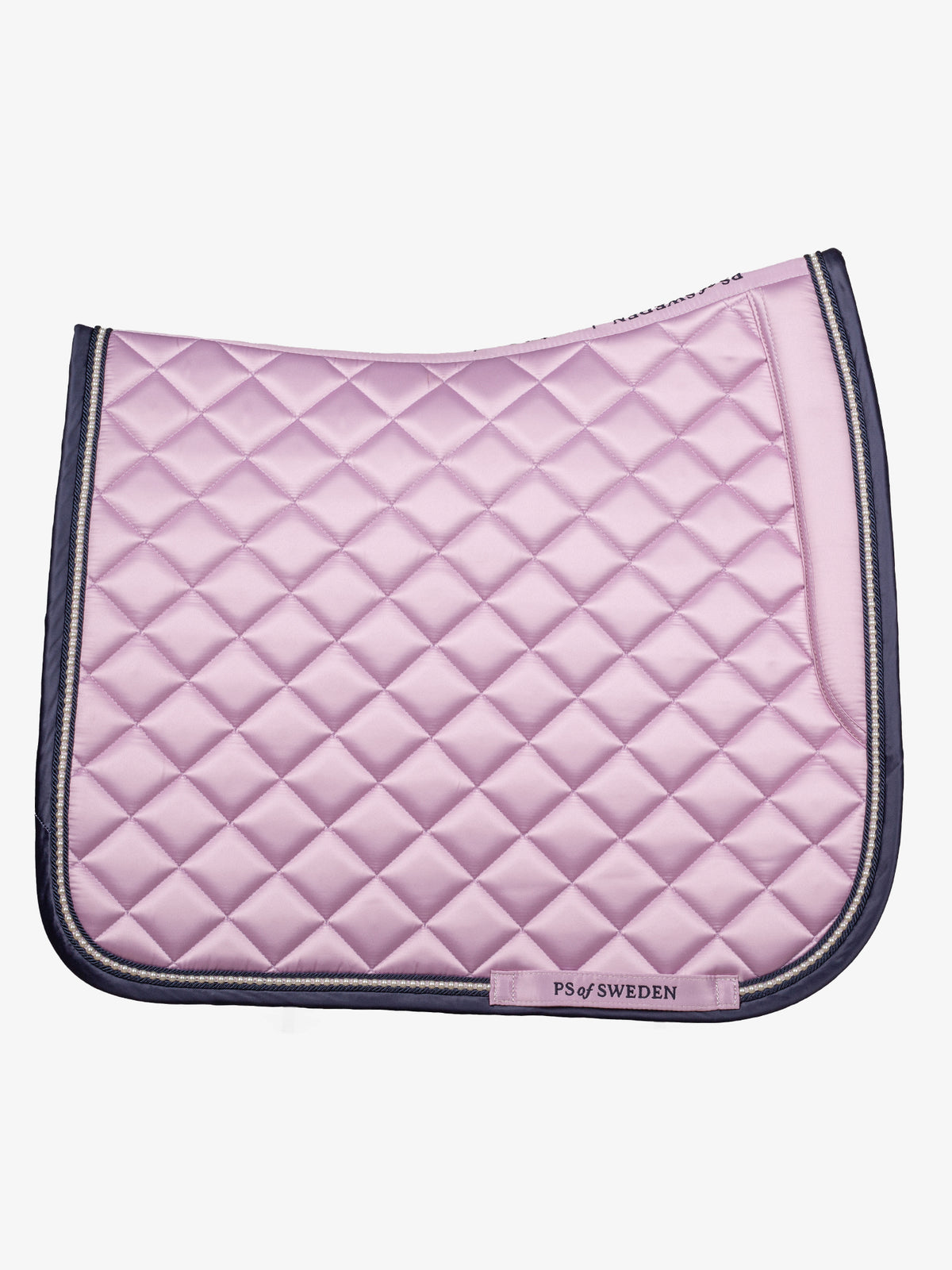 Pearl Monogram Dressage Saddle Pad Frosted lilac