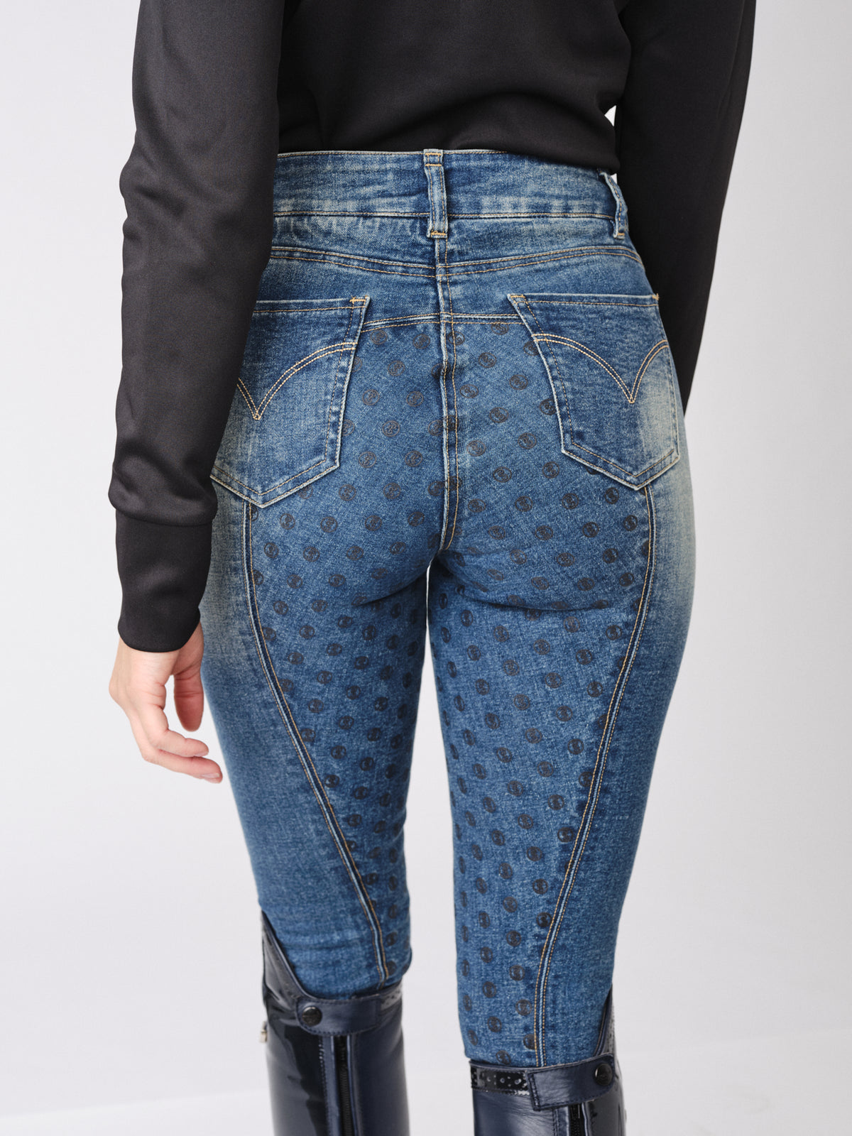 Maggie Full Seat Denim Breeches