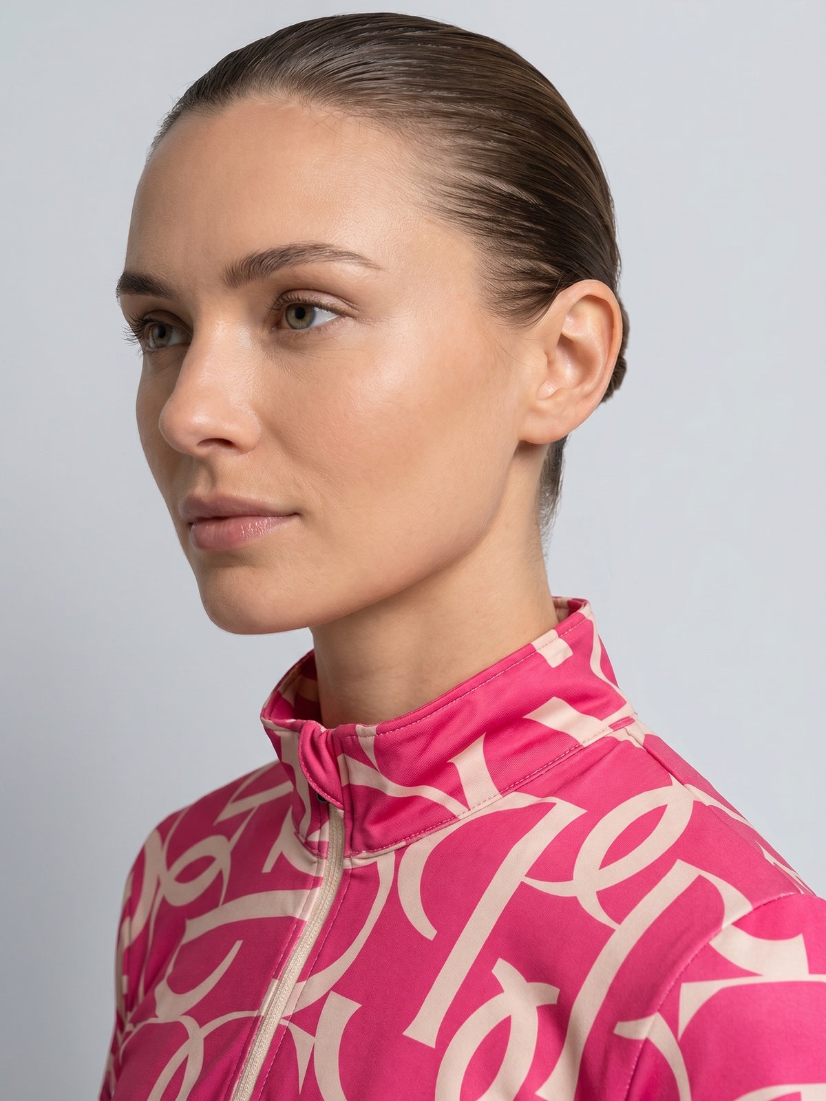 Vera Printed SS Top - Hot Hibiscus
