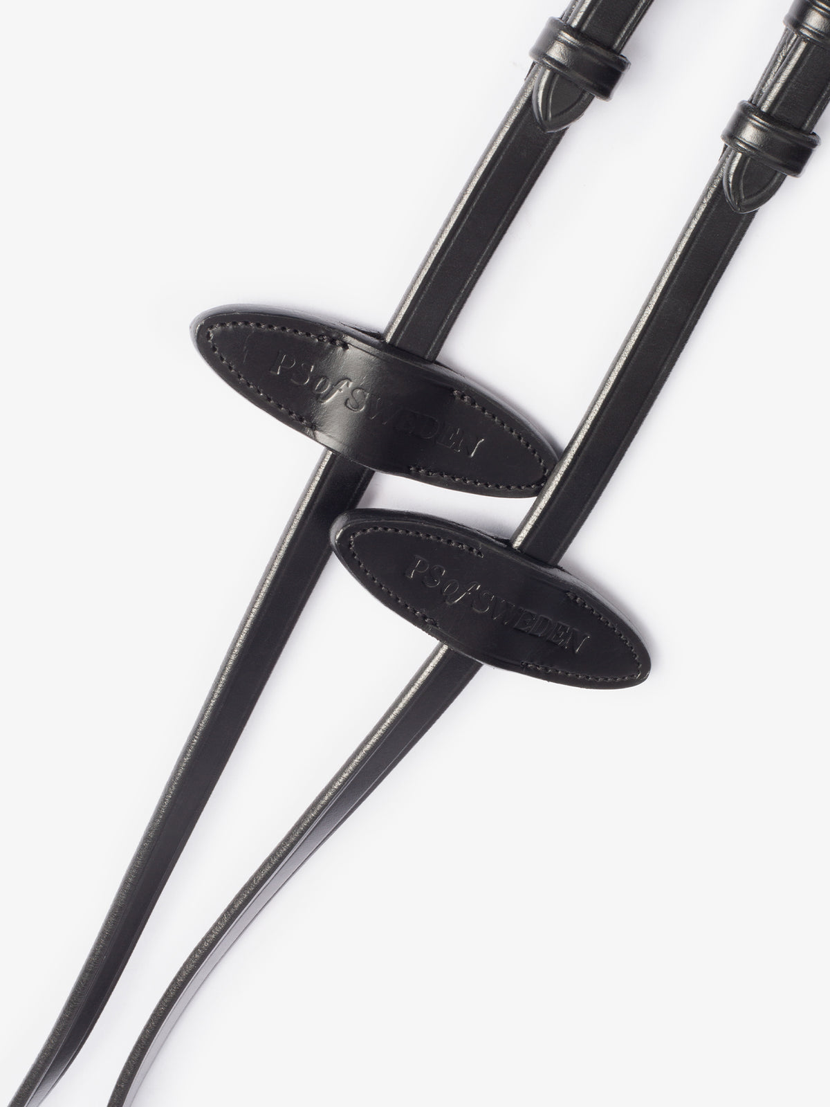 Reins Rubber - Black Leather