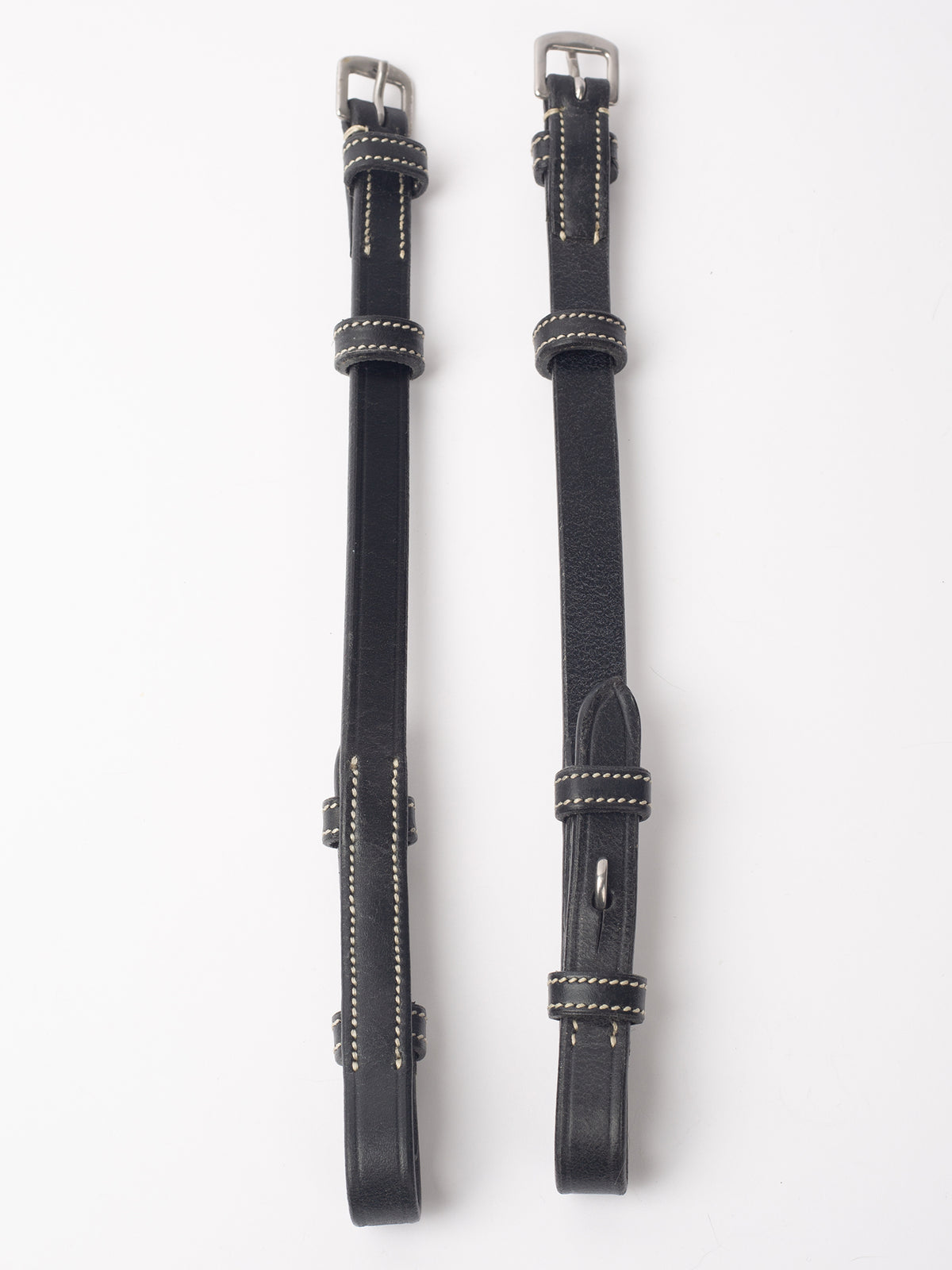 Cheekpiece Paris Black Leather