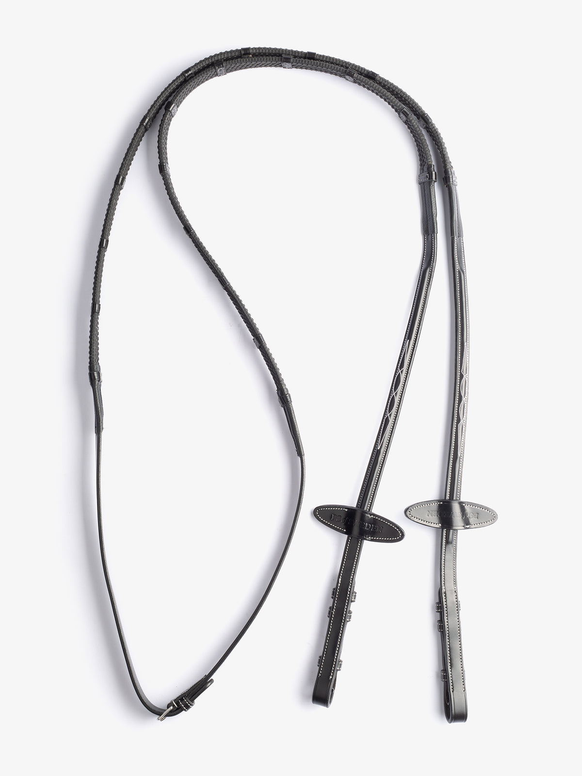 Reins Chicago Black Leather