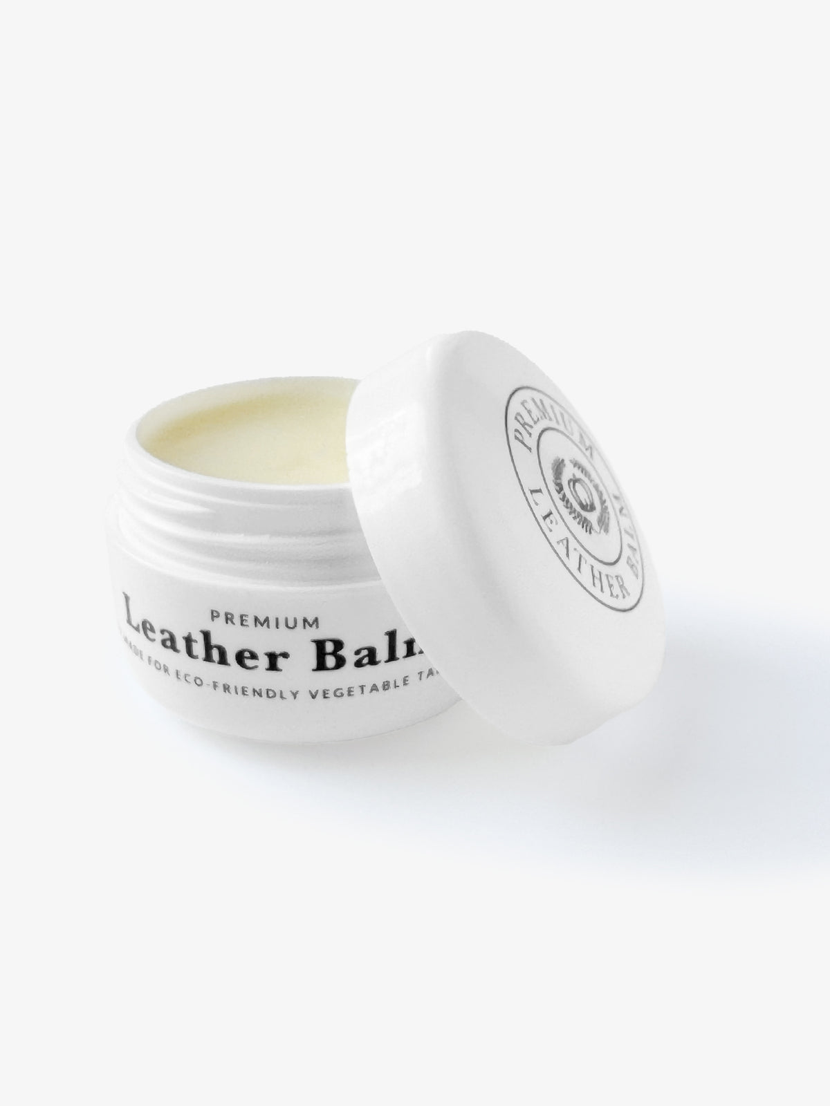 Leather Balm Mini - White