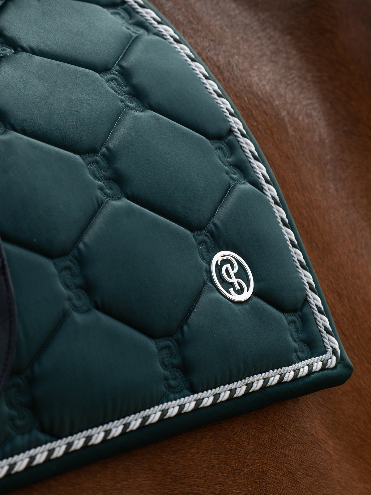 Saddle Pad Dressage Signature Midnight green