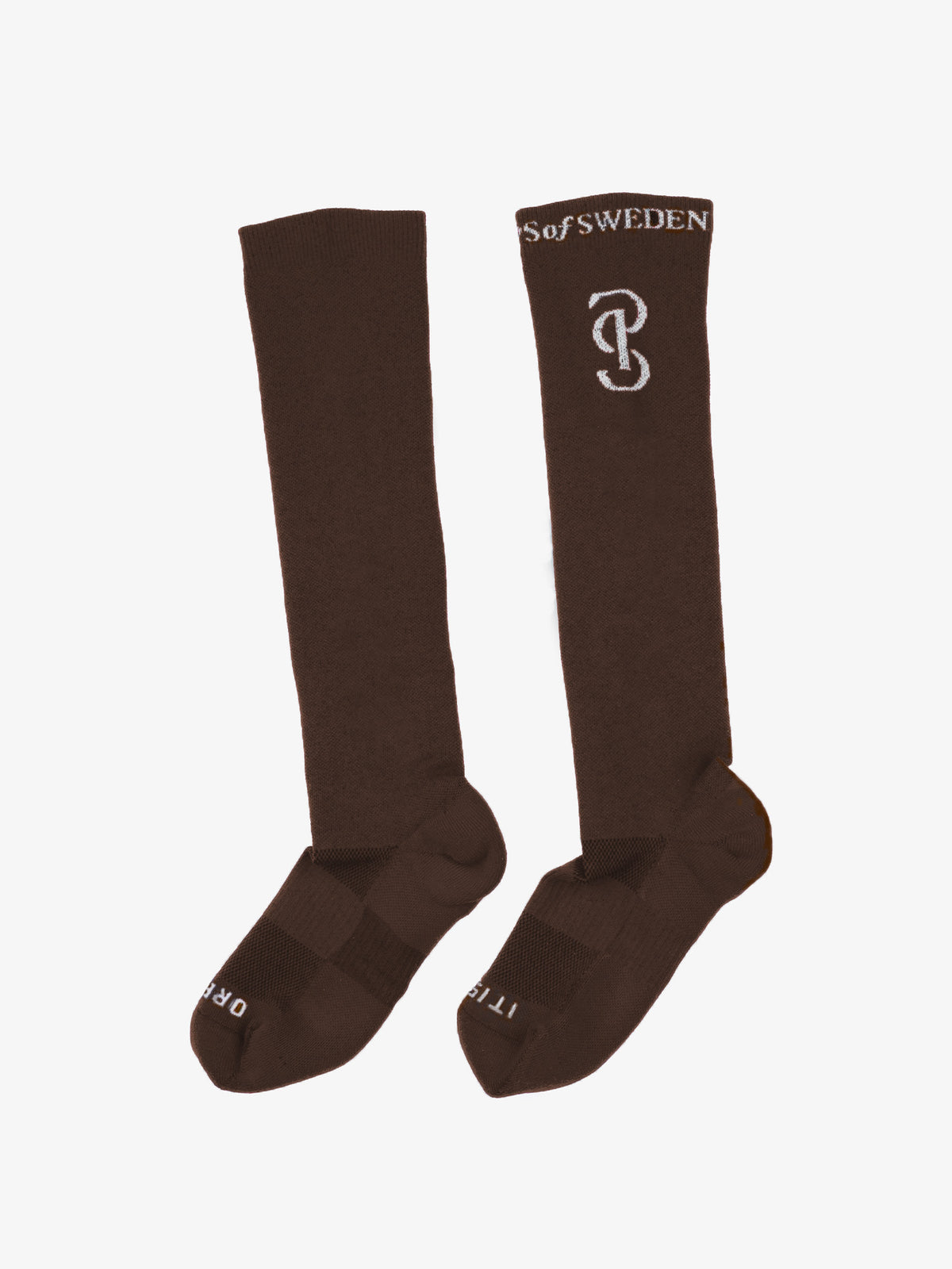 Natasha Riding Sock Coffee