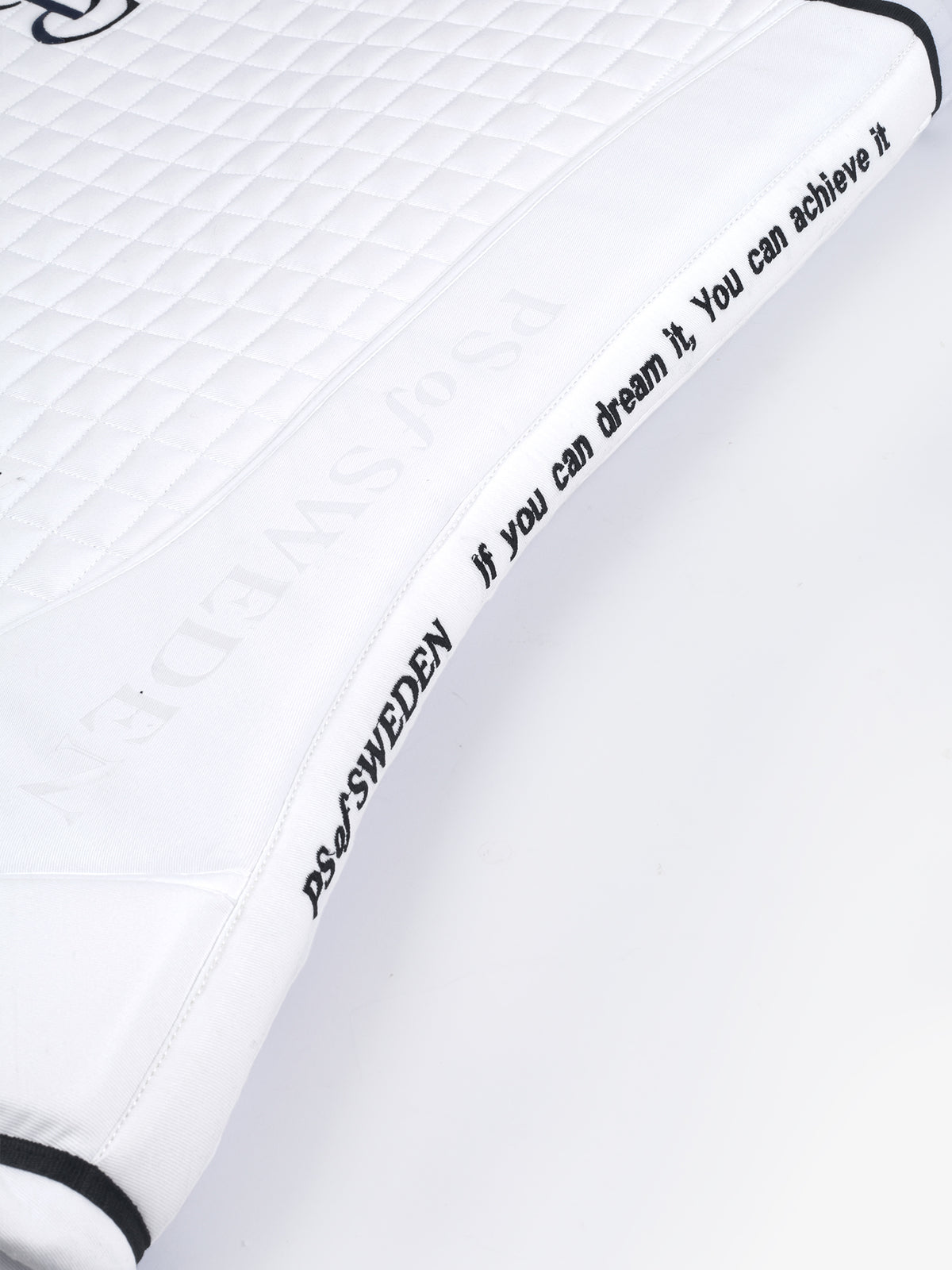 Saddle Pad Jump Elite White