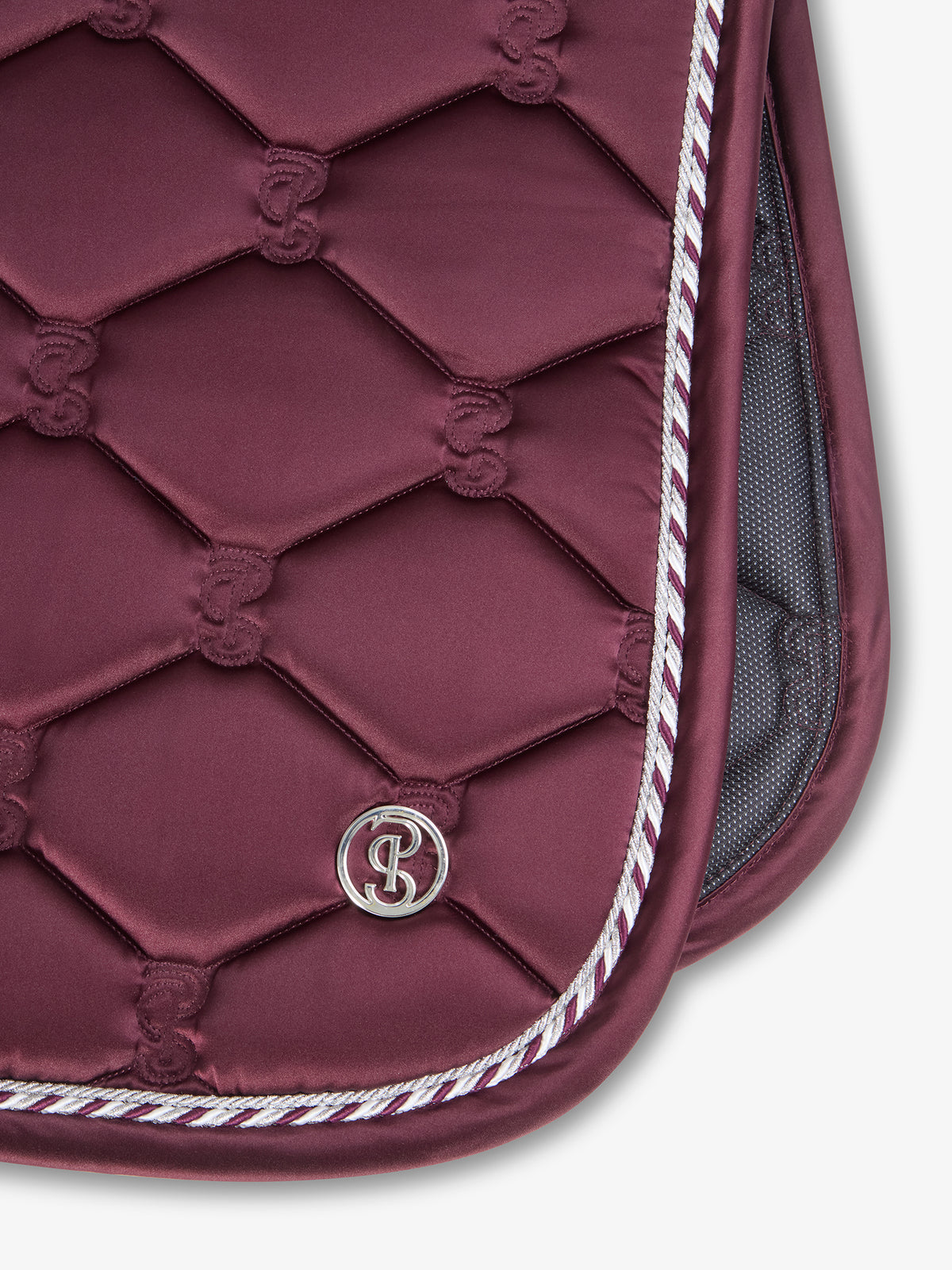 Saddle Pad Jump Signature Plum